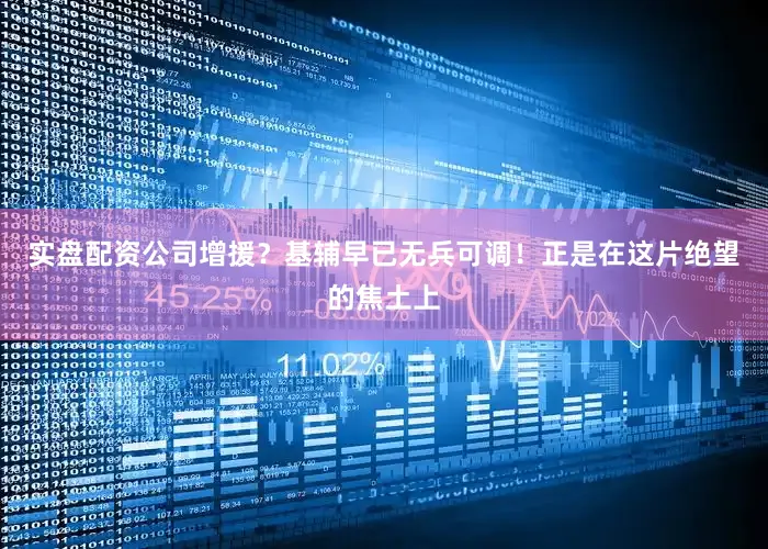 实盘配资公司增援？基辅早已无兵可调！正是在这片绝望的焦土上